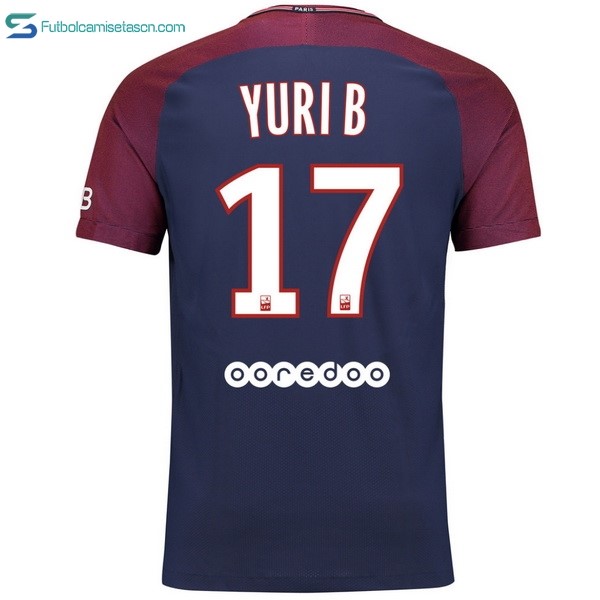 Camiseta Paris Saint Germain 1ª Yurib 2017/18